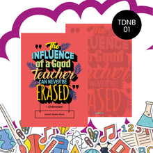 Load image into Gallery viewer, Teachers' Day Personalized Notebook