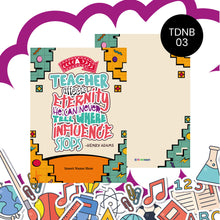Load image into Gallery viewer, Teachers' Day Personalized Notebook