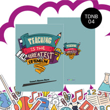 Load image into Gallery viewer, Teachers' Day Personalized Notebook