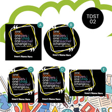 Load image into Gallery viewer, Teachers' Day Personalized Stickers