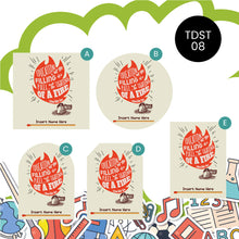 Load image into Gallery viewer, Teachers' Day Personalized Stickers