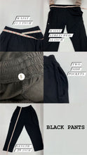 Load image into Gallery viewer, Black Pants - Cotton Drill