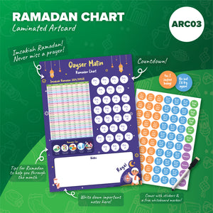 Personalized Ramadan Chart