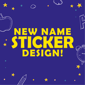 NEW! Name Stickers