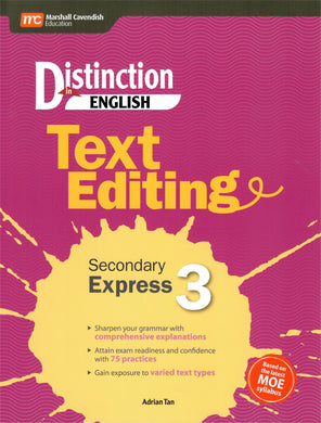 Distinction in English Text Editing Express 3