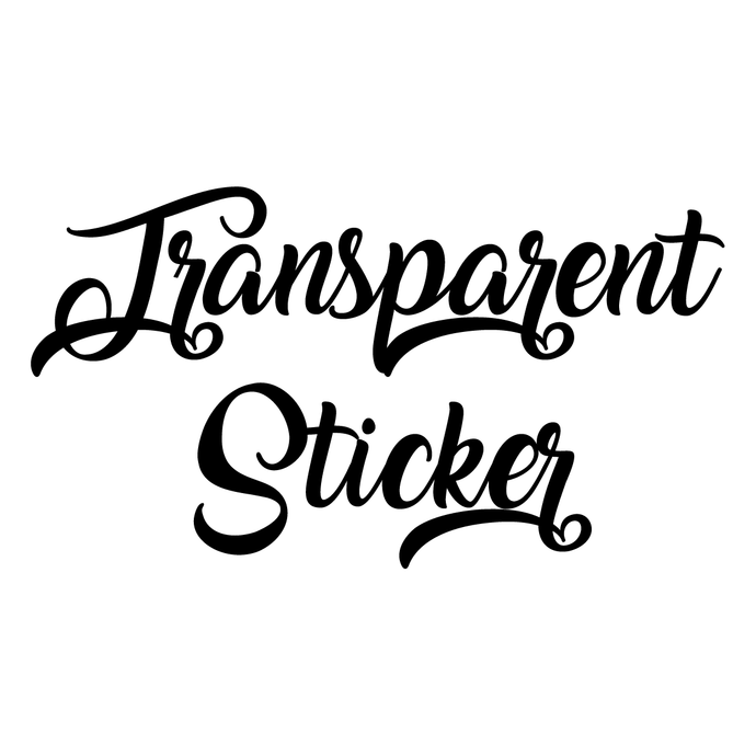 A4 Transparent Sticker